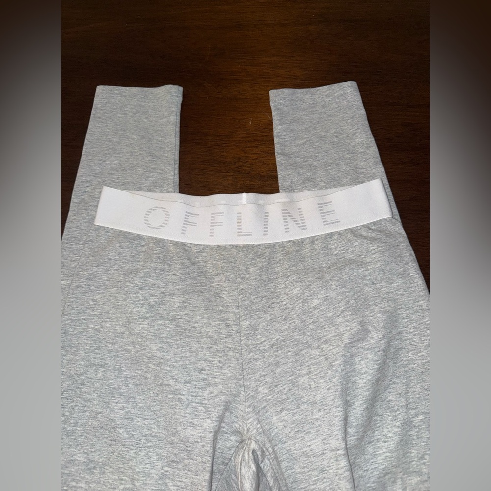 Aerie offline heather gray leggings